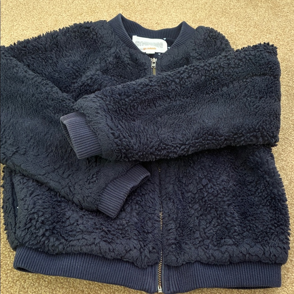 Gymboree Navy Fleece Kids Jacket